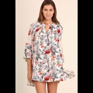 Umgee Floral Tunic/Dress - New